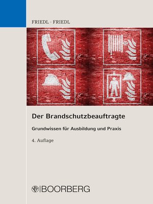 cover image of Der Brandschutzbeauftragte